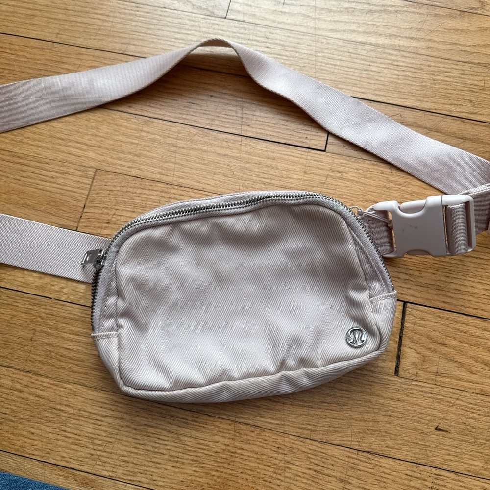 lululemon athletica Soft Pink Belt Bag